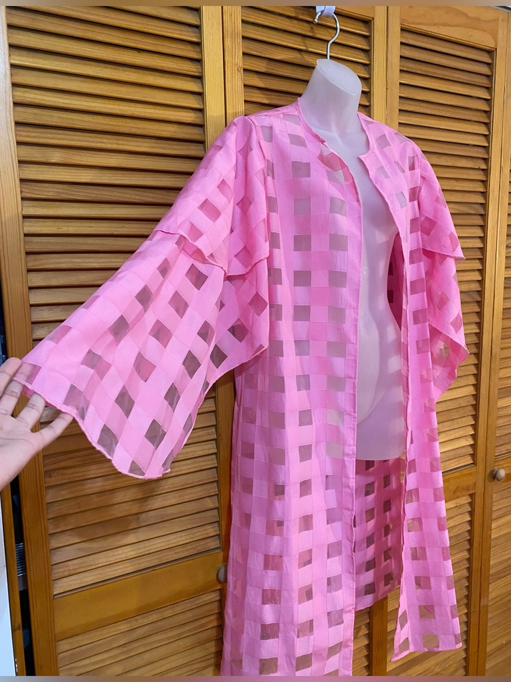🎀Fun, gingham day jacket - Picture 4 of 8